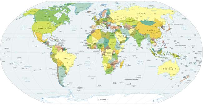 map of the world